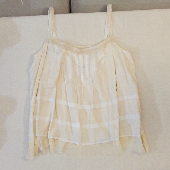 Johnny Was Tops - Johnny Was top XL white cream